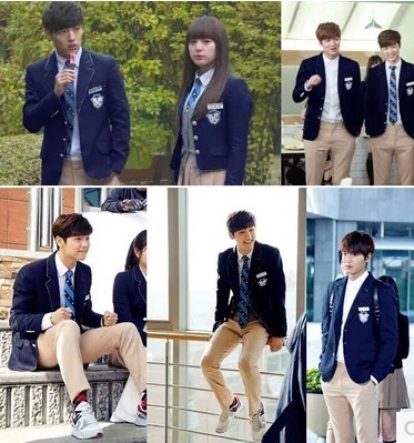 英伦学院风班服学生装韩版毕业学校服男女款外套继承者们同款套装