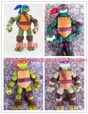 正版散货 Playmates TMNT 彩星可动人偶忍者神龟模型摆件玩具礼物
