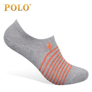 POLO男士袜子男袜子船袜男夏季薄款棉袜 男短袜隐形袜运动袜2751