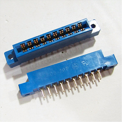 805连接器 板对板连接器板金手指连接3.96间距两排20位插电路板式