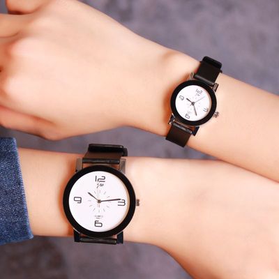 【淘宝爆款】供应韩版学生手表 时尚情侣对表 简约款 133003
