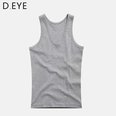 D.eye 2015年夏季 透气舒适 不闷热 男士运动休闲无袖背心 汗衫