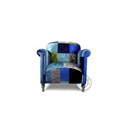 GAIA The blue color square 沙发椅/单人沙发