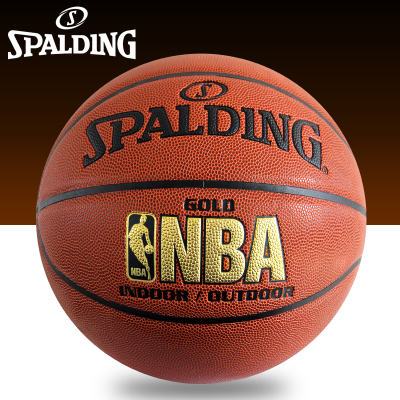斯伯丁篮球64-284/74-606Y NBA篮球正品 水泥地室外篮球