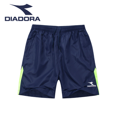 迪亚多纳正品男款梭织运动短裤速干透气运动短裤跑步短裤
