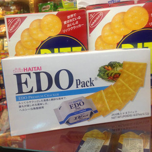 韩国进口零食 EDO原味饼干苏打饼酥脆健康食品代餐休闲食品 172