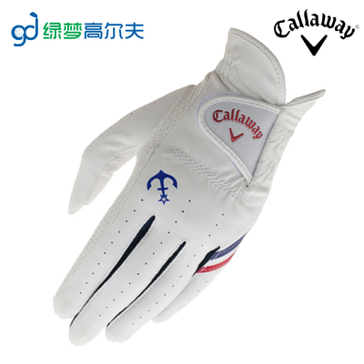 新款Callaway/卡拉威 高尔夫手套 舒适透气golf女士双手手套