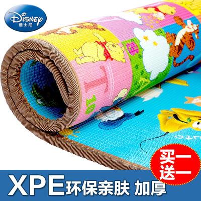 迪士尼XPE婴儿爬行垫宝宝爬爬垫加大加厚2厘米儿童爬行毯环保地垫