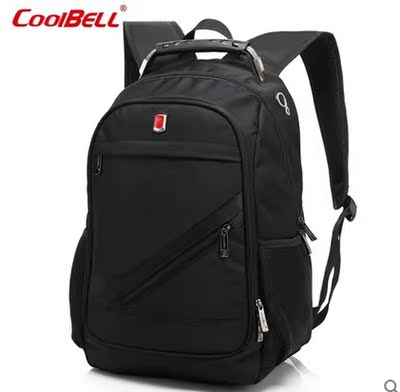 酷贝尔 2014新款双肩包 男女旅行包15寸笔记本包15.6寸电脑包背包