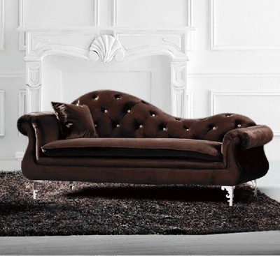 现货时尚客厅组合懒人沙发躺椅美式欧式休闲布艺皮艺贵妃椅贵妃榻