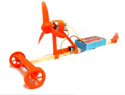 科技小制作专业早教教具DIY科学益智玩具儿童玩具空气浆动力赛车