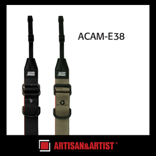 包邮 日本Artisan&Artist 工匠与艺人 ACAM-E38相机背带肩带