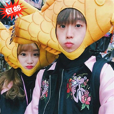 韩国ulzzang秋季女装原宿设计刺绣重工 粉红顽皮豹外套 棒球夹克