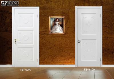 厂家直销实木复合烤漆室内卧室欧式雕花套装门白色混油烤漆门定制