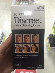 包邮 澳洲代购Restoria Discreet 丽丝雅黑发还原乳 非染发无刺激