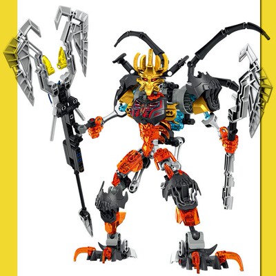 新款骷髅蝎子面具大师君主生化战士益智积木玩具兼容乐高正品lego