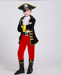 万圣节儿童王子服装冰雪奇缘化妆爱莎白雪公主装扮海盗派对演出服