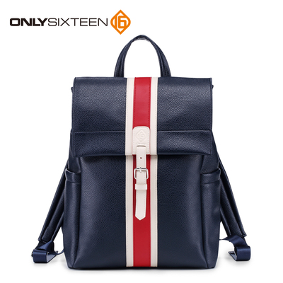OnlySixteen16时尚英伦包 男士双肩包2016新款学院情侣包包旅行包
