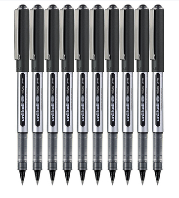 正品包邮 日本三菱UB-150 耐水性走珠笔 直液式水性笔 签字笔水笔