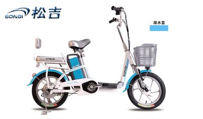 新款松吉安贝尔电动自行车48V隐形锂电池//液压减震高速电机爱玛