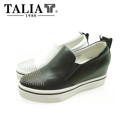 TALIA/特丽雅2015秋新款女鞋专柜正品内增高欧罗巴单鞋158602006