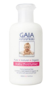 现货澳洲进口GAIA Baby 有机婴儿保湿润肤乳250ml 儿童宝宝面霜