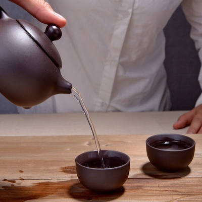德化陶瓷紫砂茶具整套装功夫茶具茶壶茶杯子家用办公泡茶器特价