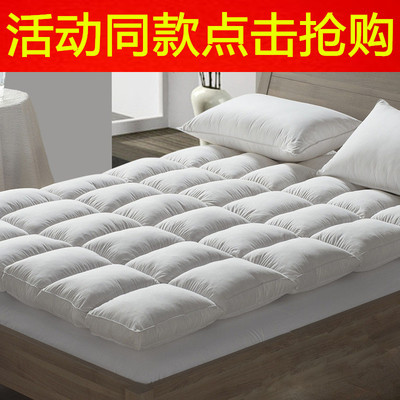 [转卖]羽绒床垫加厚10cm酒店白鹅绒可折叠榻榻米护垫床褥子