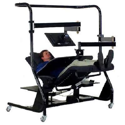 Ergoquest零重力人体工程学椅 休闲办公午休躺椅 电脑游戏椅子