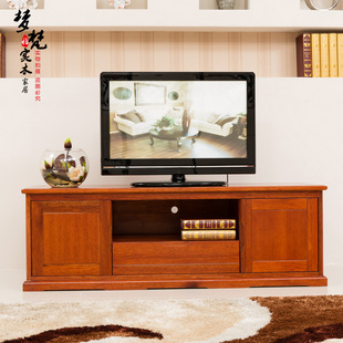 海棠木电视柜实木视听柜TV Cabinet地柜1.5米客厅家具带抽中式柜