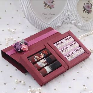 结婚喜糖盒子装成品 婚庆定制欧式创意个性糖果礼盒 特价促销包邮