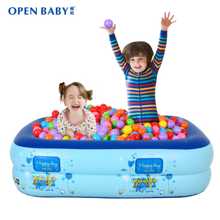 充气保温婴幼儿童宝宝游泳池戏水池超大号游泳桶海洋球池玩具池