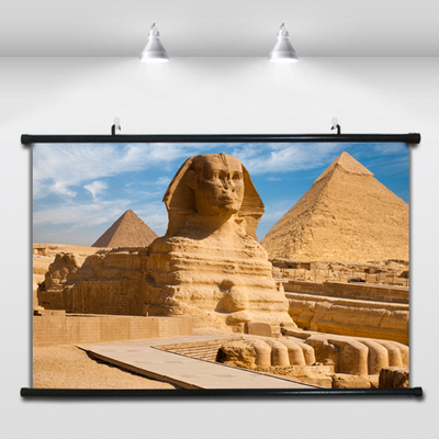 埃及金字塔风景装饰画挂画沙漠蓝天风光法老古墓古建筑布墙画壁画