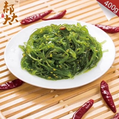 威海特产 中华海藻沙律 海草裙带菜 凉菜沙拉 400g 裙带丝 即食
