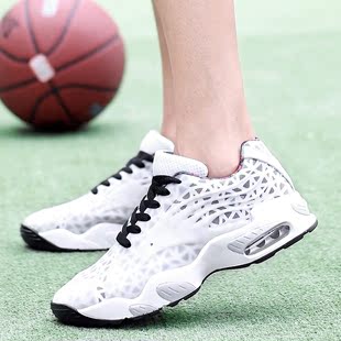 2016夏季篮球鞋男大童青少年网面透气中学生防滑球鞋大码运动鞋男