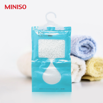 日本MINISO名创优品正品挂式吸潮袋干燥剂防潮剂衣柜防霉防潮