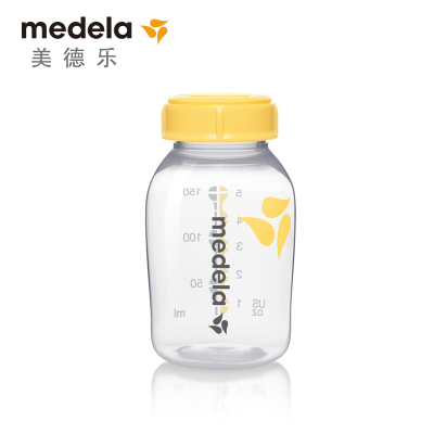 美德乐储奶瓶150ml（单个装）PP材质 标准口径