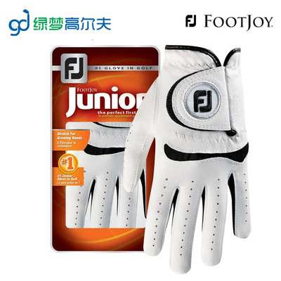 FootJoy高尔夫手套 FJ儿童手套Junior练习透气耐磨单只 颜色随机