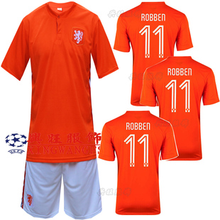 2016欧洲杯荷兰球衣足球服套装男女队服足球训练服短袖主客场定制
