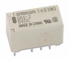 OMRON ELECTRONIC COMPONENTS G6S-2G 5DC 信号继电器, G6S系列,