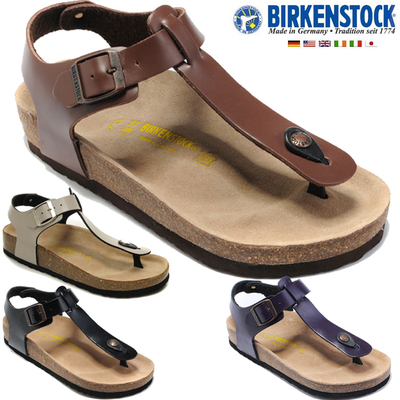 正品Birkenstock博肯软木男士拖鞋鞋休闲女拖鞋夏季防滑夹趾凉鞋