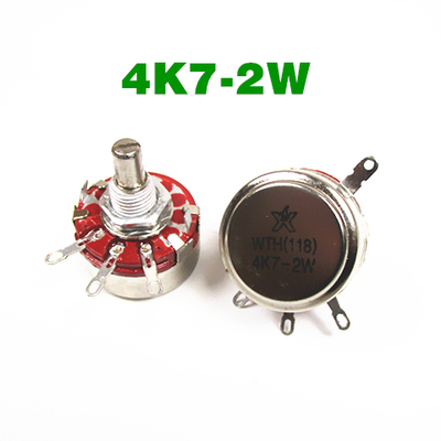 逆变氩弧二保电焊机维修配件2W4K7电位器调节开关代替RVS28B472