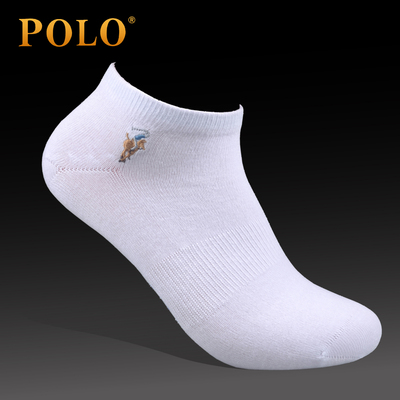 POLO男士袜子男袜子船袜男夏季薄款棉袜 男短袜隐形袜运动袜3050