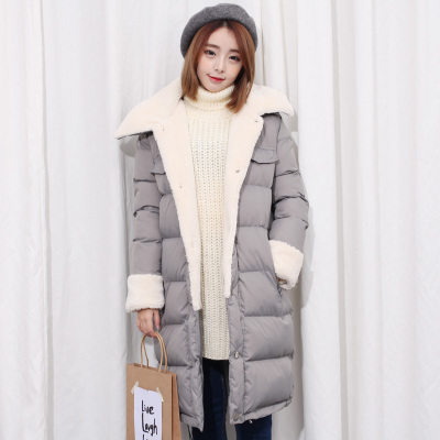 2016冬季新品中长款棉服韩版加厚女装宽松外套连帽面包服学生棉衣