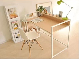 简易电脑桌钢木桌家用办公桌写字桌书桌 简约台式电脑桌 可定制