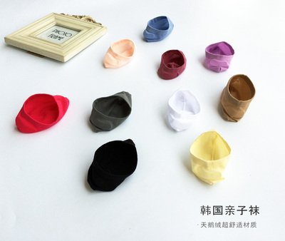 韩国新品魔术浅口袜大人小孩都可穿隐形夏季男女士船袜10双装包邮