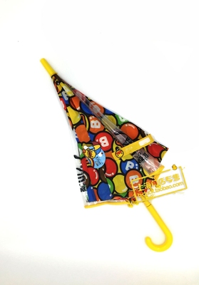专柜正品香港bduck小黄鸭长柄伞可爱卡通儿童晴雨伞送小朋友礼物