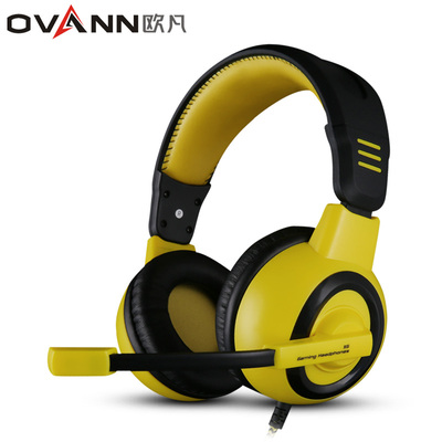 ovann/欧凡 X6 带麦克风线控影音电脑耳机低音头戴式专业游戏耳麦