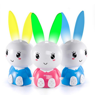 婴幼儿童玩具故事机唱歌讲故事益智玩具 可充电可下载可爱小兔子