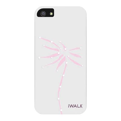 iWALK celebrity iphone5S手机壳 苹果5保护套 轻薄 镶钻女 外壳